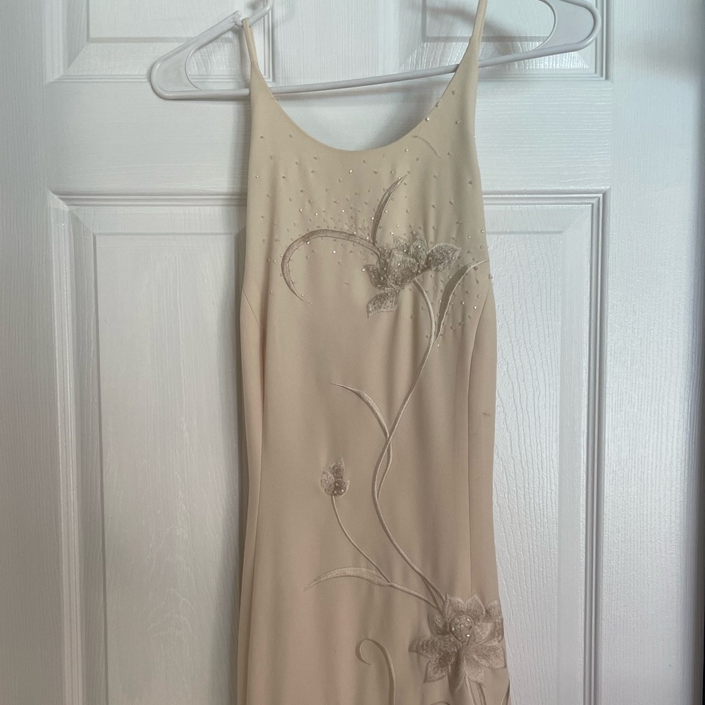 Vintage Beaded Maxi Dress